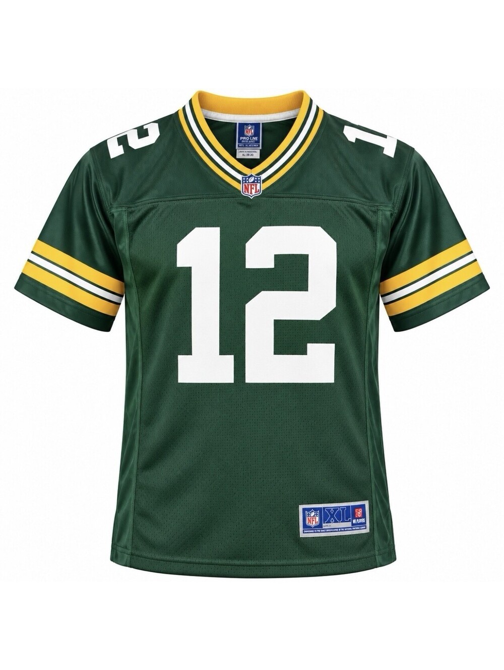 Aaron Rodgers #12 Green Bay Packers NFL Pro Line Jersey Youth XL 18-20 (Read)